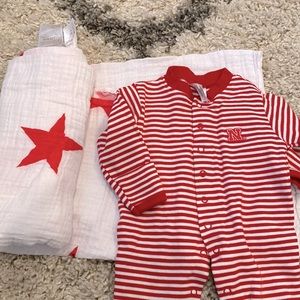 Baby Nebraska Cornhusker Bundle